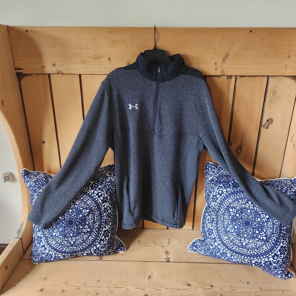 Under Armour Gray Quarter-Zip Pullover